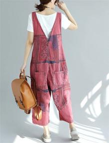 img 1 attached to 👗 Yeokou Womens Jumpsuit Rompers Overalls: Trendy Women's Clothing Essentials in Jumpsuits, Rompers & Overalls