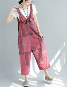 img 3 attached to 👗 Yeokou Womens Jumpsuit Rompers Overalls: Trendy Women's Clothing Essentials in Jumpsuits, Rompers & Overalls