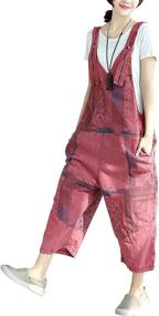 img 4 attached to 👗 Yeokou Womens Jumpsuit Rompers Overalls: Trendy Women's Clothing Essentials in Jumpsuits, Rompers & Overalls