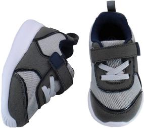 img 1 attached to 👞 Gerber Sneakers: Perfect First Walking Shoes for Toddler Boys