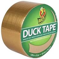 🔥 shurtech brands 1.88" x 10yd gold duct tape – superior adhesive strength with versatile uses logo