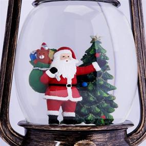 img 3 attached to Рождественское украшение снежного шара, управляемое декоративным