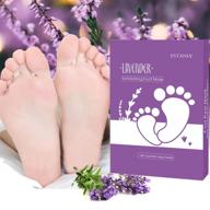 🦶 peel away rough dead skin and calluses with foot peel mask 2 pack upgrade – lavender foot treatment socks for smooth, exfoliated feet! logo