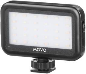 img 4 attached to 📸 Movo LED-30 Портативная мини-панель LED-освещения с регулируемой яркостью и аккумулятором - идеальное освещение для фотографии, видео и многое другое