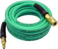 🌀 yotoo hybrid air hose 1/4-inch by 25-feet - heavy-duty, lightweight, kink resistant, all-weather flexibility, 300 psi - with 1/4-inch industrial quick coupler fittings and bend restrictors logo