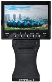 img 4 attached to 📷 Ручной тестер камер видеонаблюдения Camonity с ЖК-монитором 4.3" - Тестирование аудио, видео и кабеля RJ45