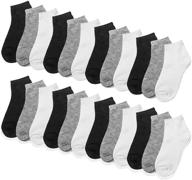 falari 12 or 24 pairs of cotton socks for boy toddler kids logo