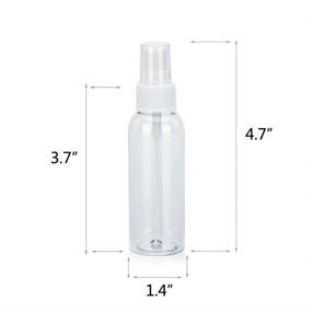 img 2 attached to 🧴 Bottle Bottles Portable Travel Cosmetics: Effortless On-the-Go Beauty Solutions