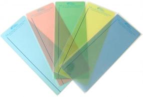 img 1 attached to 📚 5-Pack Reading Rulers - Plain Window Design in 5 Top Colors for Improved SEO