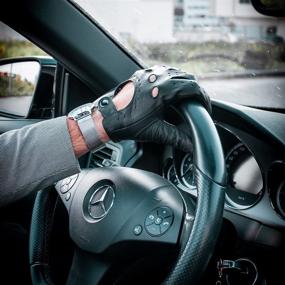 img 3 attached to 🧤 Lambskin Leather Driving Gloves by Harssidanzar