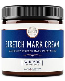 img 4 attached to 🤰 Windsor Botanicals Stretch Mark Cream: Pregnancy Moisturizing & Itch Relief - High-Potency Naturals - Hypoallergenic & Cruelty-Free - 4oz