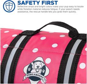 img 3 attached to 🐾 Safety First with Paws Aboard Pet Life Jacket: Ensure Your Furry Friend's Protection in Water Activities