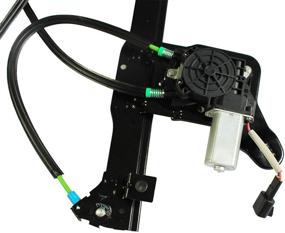 img 1 attached to 🚗 LOSTAR Rear Left Side Window Regulator with Motor for 2000-2007 Cadillac Escalade, Chevy Silverado, Suburban, GMC Yukon XL - Part Numbers: 15077722, 15135970, 741-578