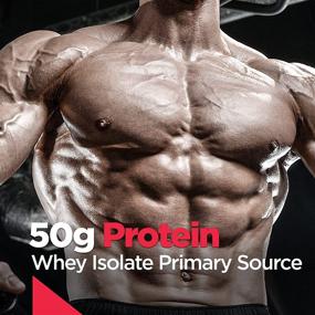 img 2 attached to Rule One Proteins R1 Gain - Chocolate Fudge: High-Protein Lean Gain Formula with 50g All-Whey Protein, Over 500 Calories, 75g Carbs, Under 6g Fat, 5lbs, 16 Servings