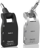 🎸 getaria wireless guitar system 2.4g: rechargeable transmitter & receiver for electric guitar/bass logo