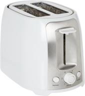 🍞 brentwood ts-292w cool touch 2-slice toaster: wide slots, auto-centering guides, 6-setting browning knob, non-slip feet логотип