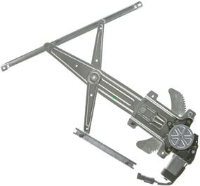 img 1 attached to Chevrolet Colorado GMC Canyon Isuzu i-280 i-290 i-350 i-370 Power Window Regulator with Motor - Front Left Driver Side (2-Pin Connector)