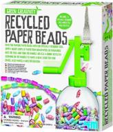 🌱 recycled paper beads kit - 4m eco-friendly crafting supplies логотип