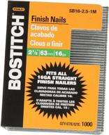 bostitch sb16 2 5 1m 2 inch 16 gauge bright logo