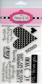 img 1 attached to Love Friend Stamps - Perfect for Card-Making and Scrapbooking - Love2DieFor Valentines Day