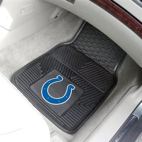 img 3 attached to 🏈 NFL Indianapolis Colts Виниловый автомобильный коврик Heavy Duty от FANMATS: Максимальная защита для интерьера вашего автомобиля