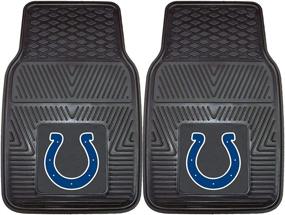 img 4 attached to 🏈 NFL Indianapolis Colts Виниловый автомобильный коврик Heavy Duty от FANMATS: Максимальная защита для интерьера вашего автомобиля