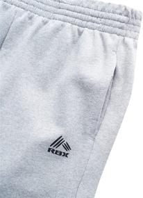 img 1 attached to RBX Boys Sweatpants Heather Charcoal