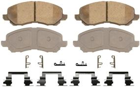 img 4 attached to 🔥 Набор керамических тормозных накладок Wagner QC866 с технологией ThermoQuiet