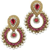 💃 bollywood kundan earrings: indian jewelry exuding flamboyant elegance – shop now! logo