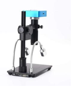 img 3 attached to 🔍 HAYEAR 34MP 2K 1080P 60FPS Full HD HDMI USB Digital Video Soldering Microscope Camera Magnifier +150X Zoom C-Mount Lens + Adjustable Illumination for Cell Phone PCB Repair - Portable & Optimized