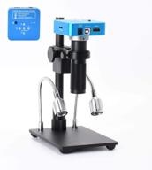 🔍 hayear 34mp 2k 1080p 60fps full hd hdmi usb digital video soldering microscope camera magnifier +150x zoom c-mount lens + adjustable illumination for cell phone pcb repair - portable & optimized logo