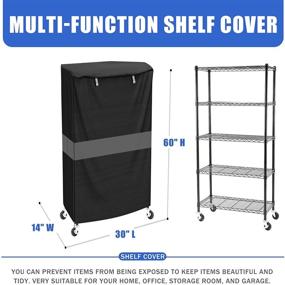 img 3 attached to 📦 ELIAUK Storage Sundries: Ideal Dimensions of 30X14X60In