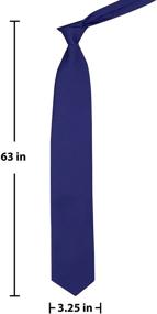 img 1 attached to 👔 Extra Long Ties: Exceptional Tall Men's Accessories in Ties, Cummerbunds & Pocket Squares