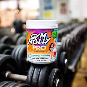 img 2 attached to 🏋️ Gym Molly PRO - Blue Raspberry Lemonade PreWorkout - 30 Servings, 6G Citrulline Malate, 4G Beta-Alanine, 300mg Caffeine from Pure Coffee Plants