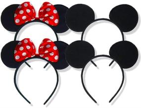 img 4 attached to Mickey Headband Minnie Costume Christmas