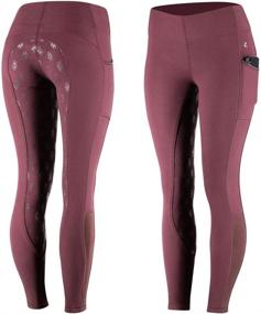 img 1 attached to Horze Womens Windproof Season Riding Sports & Fitness