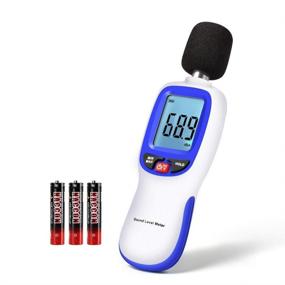 img 4 attached to 🔊 Hand-Held Sound Level Meter - Decibel Sound Meter, 30dB to 130dB(A) Range, Backlight Alert, Noise Level Monitor for Home, Office, Job-site