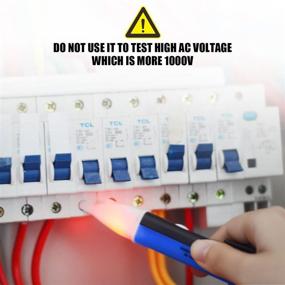 img 1 attached to 📏 ANNMETER AN-700B Digital Multimeter Pen Type with LED Light Indication Meter - AC Volt 1000V Reader, 500H Frequency Tester