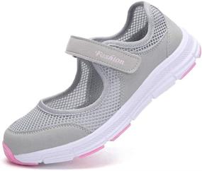 img 2 attached to SAGUARO Breathable Walking Sneakers Lightweight Women's Shoes and Athletic