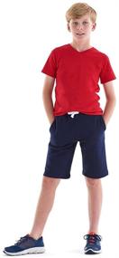 img 1 attached to 👕 Cozy and Stylish: French Toast Boys Fleece Short for Boys' Clothing