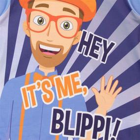 img 2 attached to Comfortable and Stylish Blippi Boys Pajamas for a Goodnight's Sleep