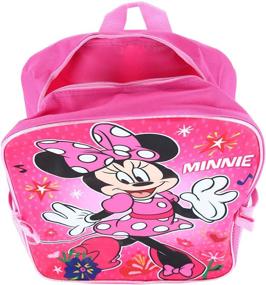 img 1 attached to Minnie Mouse Girls Backpack Detachable