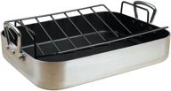 🍖 gibson oster harvelle 16-inch by 12-inch roaster set: top-rated roasting pan for perfect family-sized meals логотип