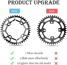 img 3 attached to 2021 VXM 104BCD Chainring: High Strength, Ultra Light, and Wide Compatibility for Road, Mountain, BMX, and MTB Bikes