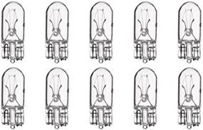 img 1 attached to CEC Industries #658 Bulbs: 10-Pack of 14V, 1.12W T-3.25 Shape Bulbs with W2.1x9.5d Base