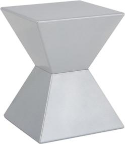 img 4 attached to 🌞 Silver Sunpan Modern Urban Unity End Tables: Enhancing Your Space with Style and Functionality