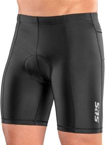 img 3 attached to 🏊 SLS3 Triathlon Shorts for Men - Men's Tri Shorts with 2 Front Pockets - Designed by Athletes