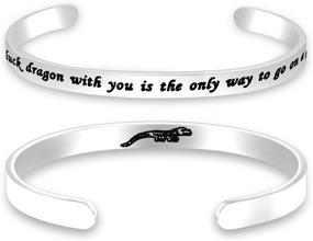 img 4 attached to 🎬 The Lywjyb Birdgot Movie-Inspired Literary Bracelet: Perfect 80s Fan Gift