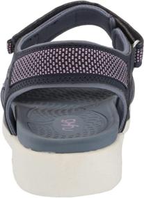 img 2 attached to Ryka Womens Rosline Sandal Mystic Women's Shoes for Athletic