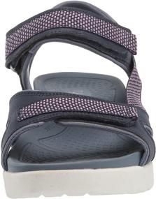 img 3 attached to Ryka Womens Rosline Sandal Mystic Women's Shoes for Athletic